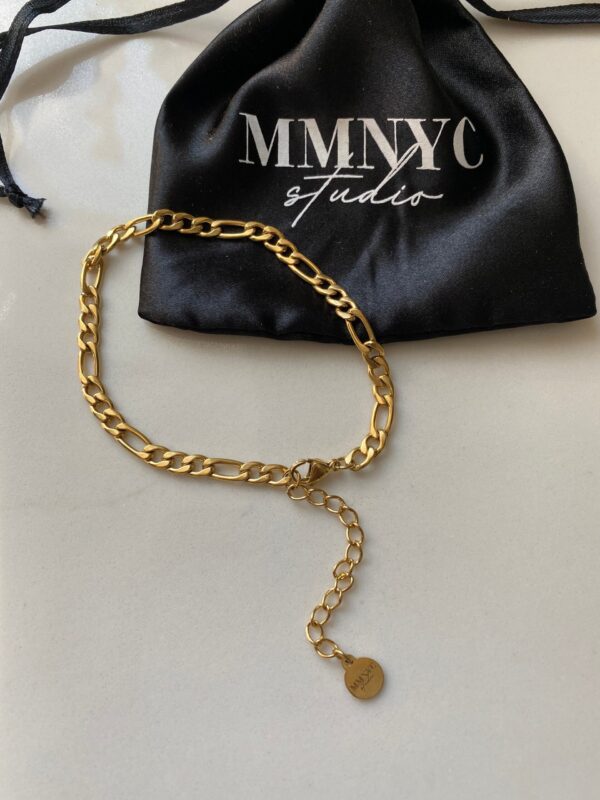 Gold Figaro Chain Anklet