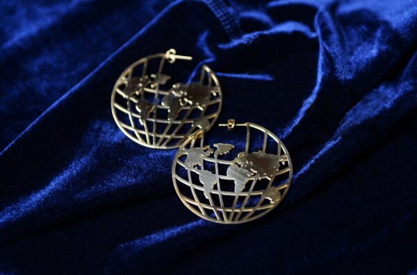 Around The World Girl Earrings