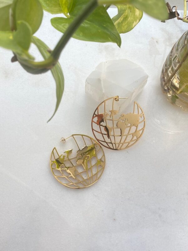 Around The World Girl Earrings