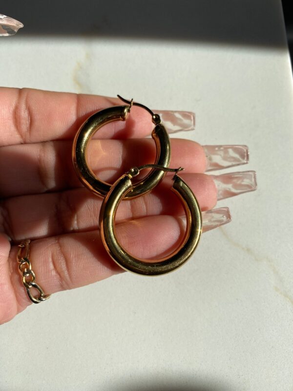 Gold Hoop Earrings
