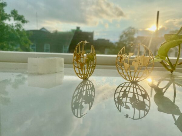 Around The World Girl Earrings