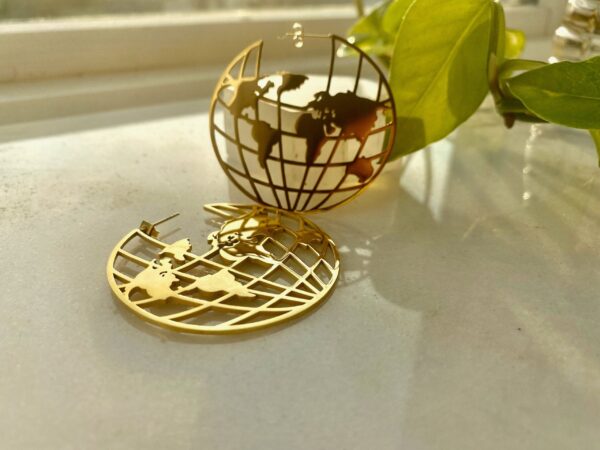 Around The World Girl Earrings