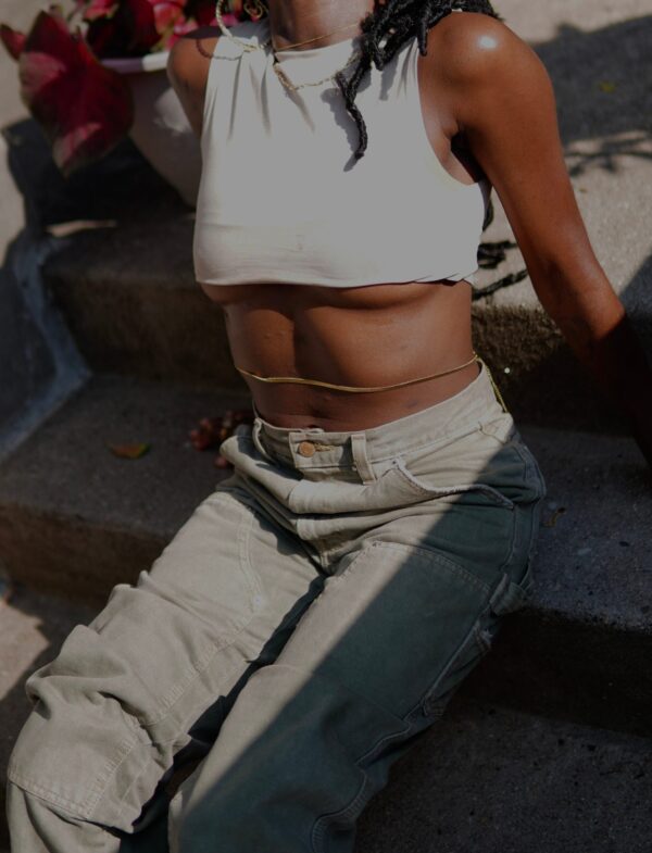 Herringbone Belly Chain