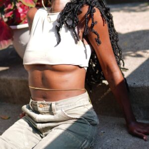 Herringbone Belly Chain