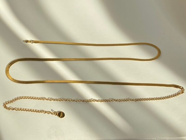 Herringbone Belly Chain