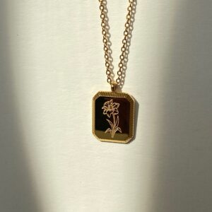 Flower Pendant Necklace