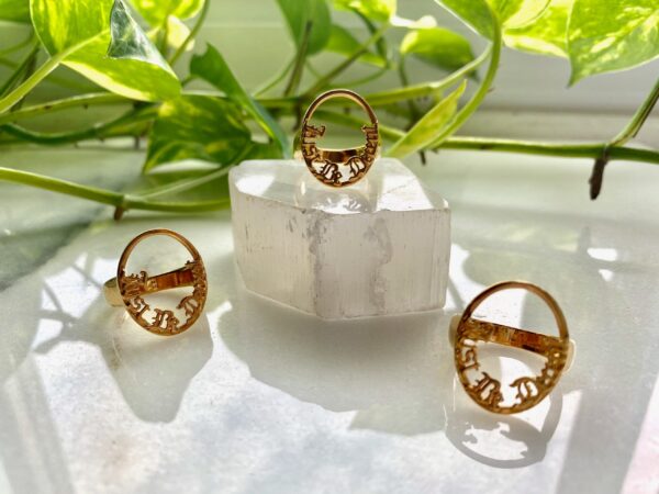 Just Be Decent Signet Ring