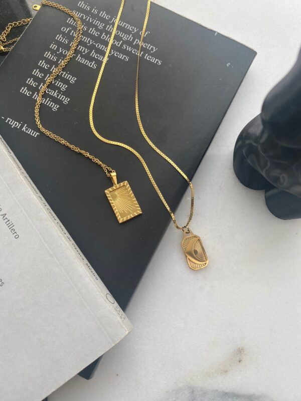 Moon Pendant Necklace