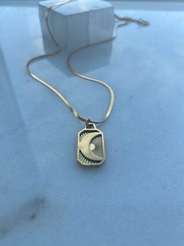 Moon Pendant Necklace