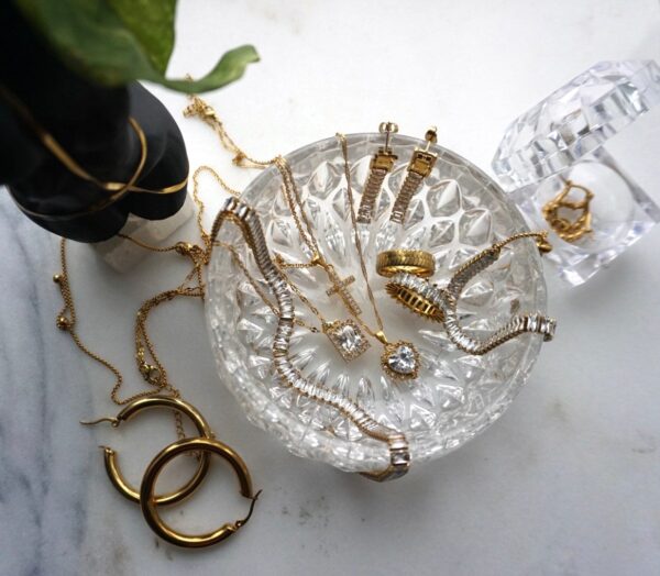 Gold Cross Pendant Necklace