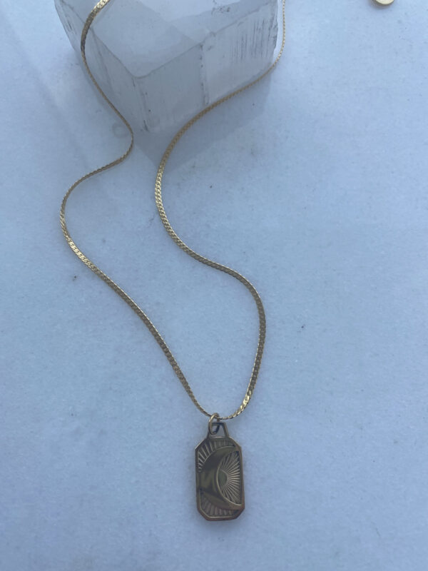 Moon Pendant Necklace