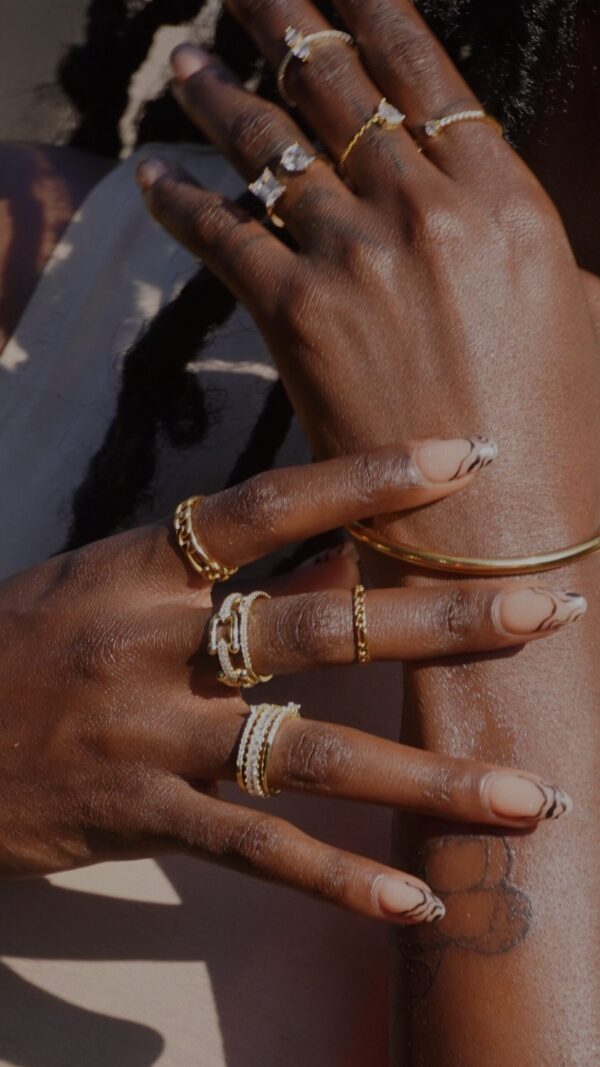 Double Marquise Ring