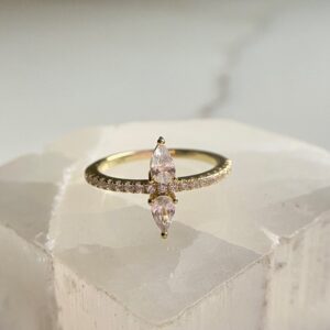 Double Marquise Ring